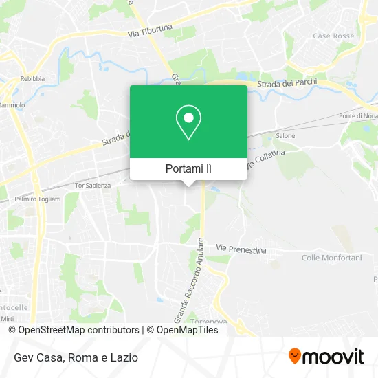 Mappa Gev Casa