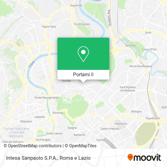 Mappa Intesa Sanpaolo S.P.A.
