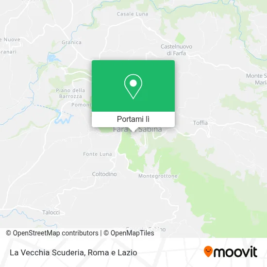 Mappa La Vecchia Scuderia