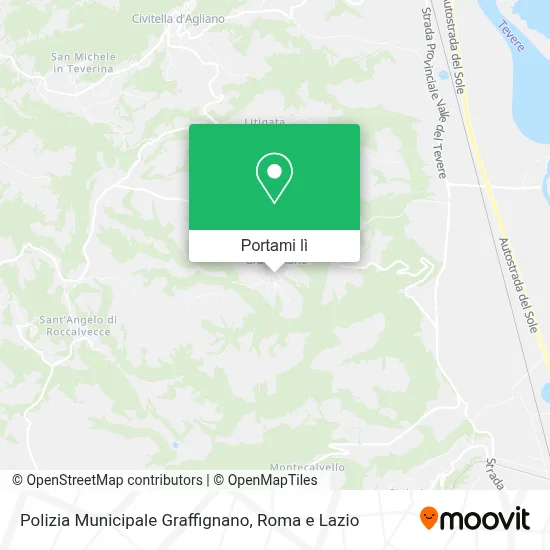 Mappa Polizia Municipale Graffignano