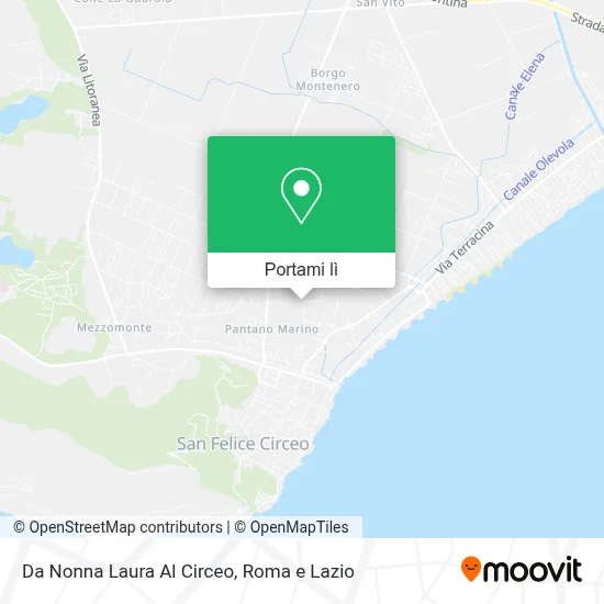 Mappa Da Nonna Laura Al Circeo