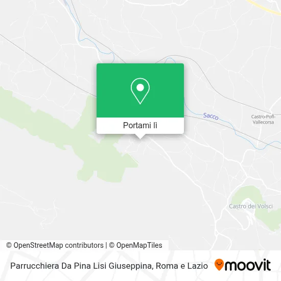 Mappa Parrucchiera Da Pina Lisi Giuseppina