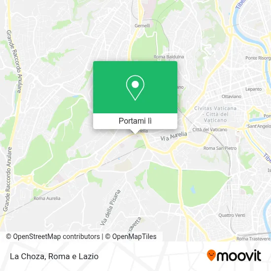 Mappa La Choza