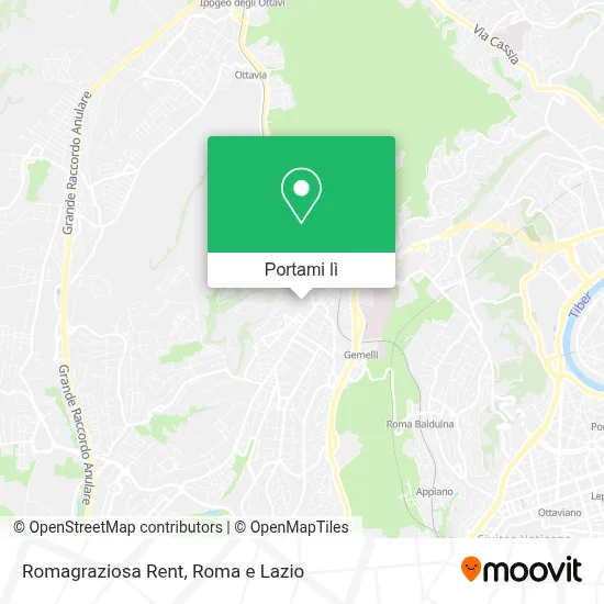 Mappa Romagraziosa Rent