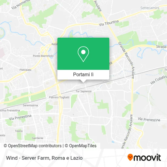 Mappa Wind - Server Farm