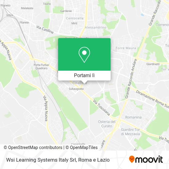 Mappa Wsi Learning Systems Italy Srl