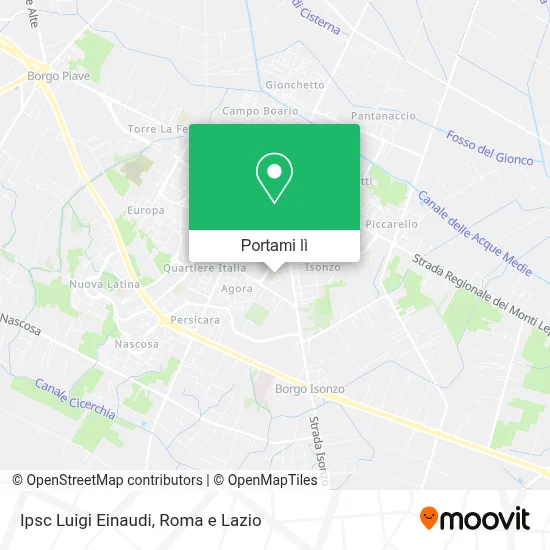 Mappa Ipsc Luigi Einaudi