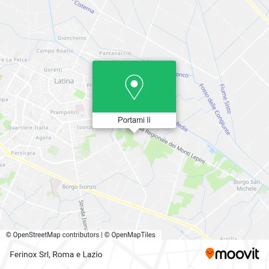 Mappa Ferinox Srl