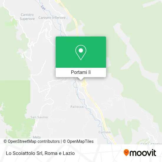 Mappa Lo Scoiattolo Srl