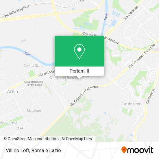 Mappa Villino Loft