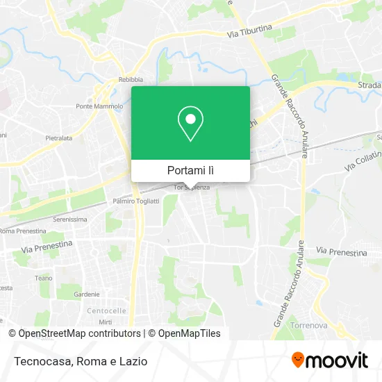 Mappa Tecnocasa