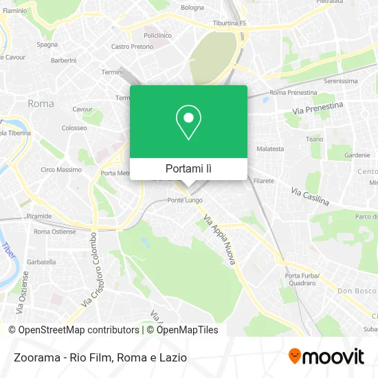Mappa Zoorama - Rio Film