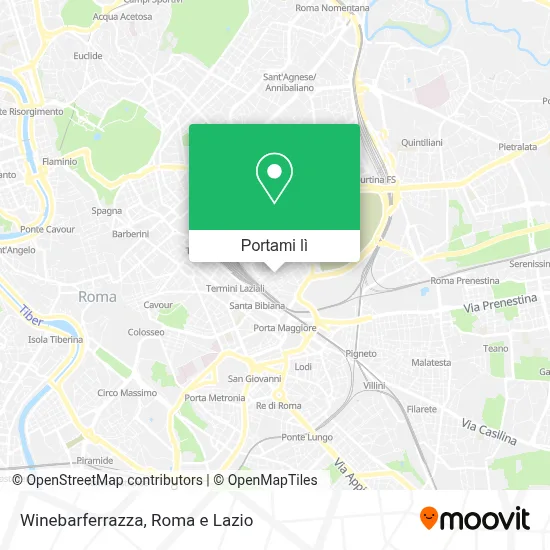 Mappa Winebarferrazza