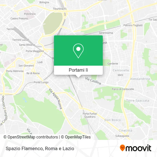 Mappa Spazio Flamenco