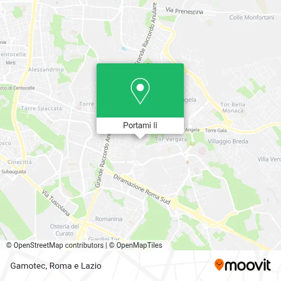 Mappa Gamotec