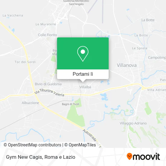 Mappa Gym New Cagis
