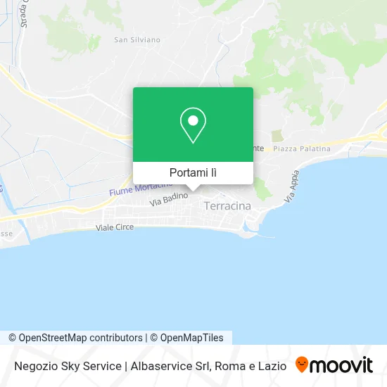 Mappa Negozio Sky Service | Albaservice Srl