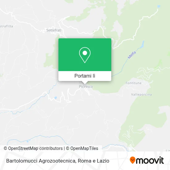 Mappa Bartolomucci Agrozootecnica