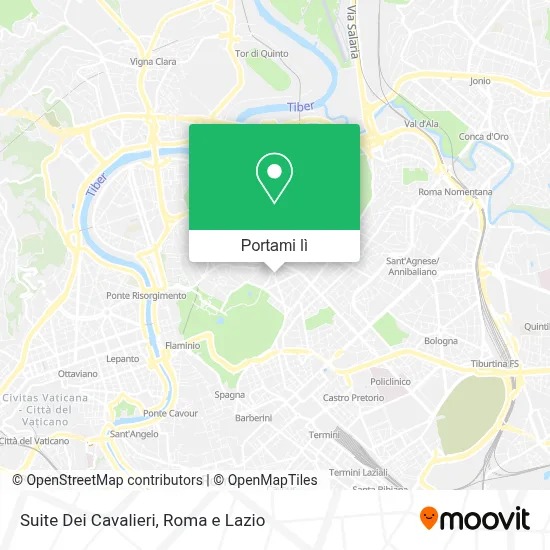 Mappa Suite Dei Cavalieri