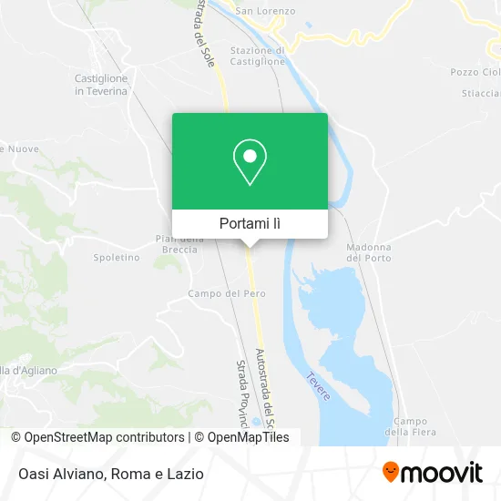 Mappa Oasi Alviano