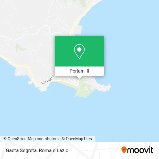 Mappa Gaeta Segreta