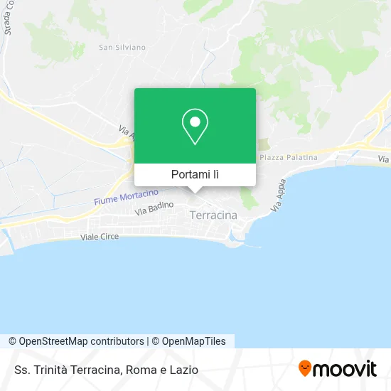 Mappa Ss. Trinità Terracina