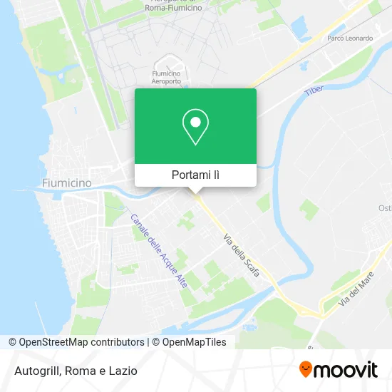 Mappa Autogrill