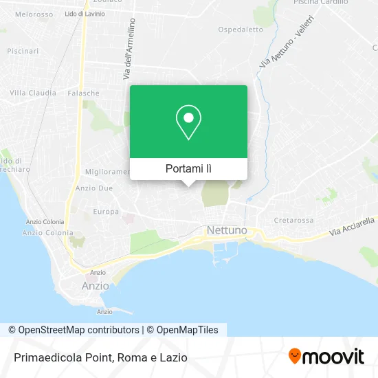 Mappa Primaedicola Point
