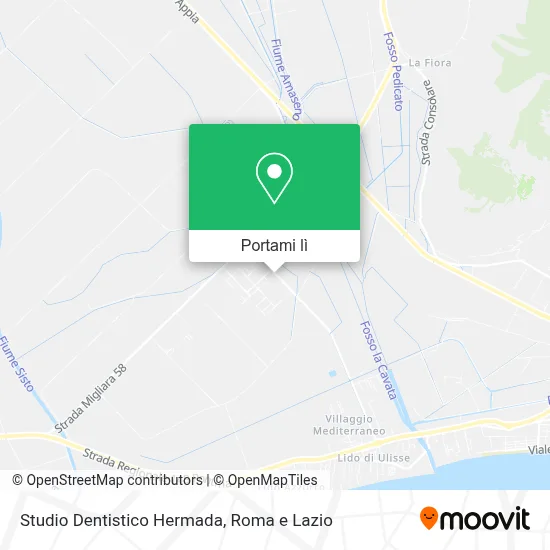 Mappa Studio Dentistico Hermada