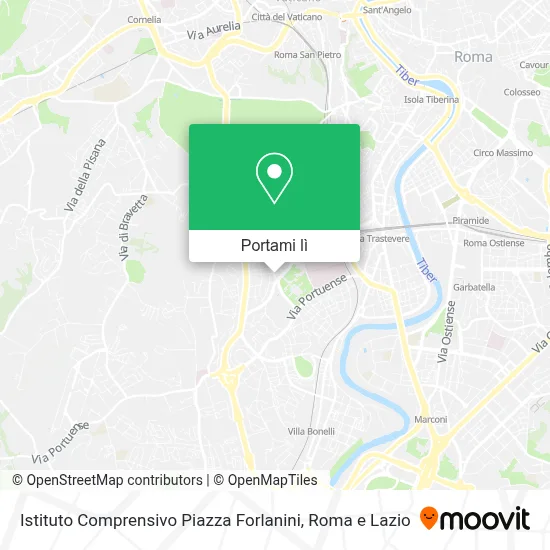 Mappa Istituto Comprensivo Piazza Forlanini