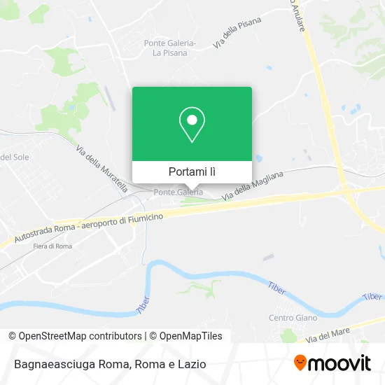 Mappa Bagnaeasciuga Roma