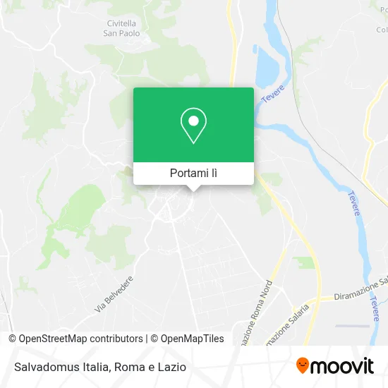 Mappa Salvadomus Italia