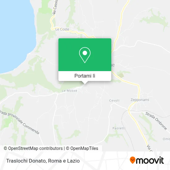 Mappa Traslochi Donato