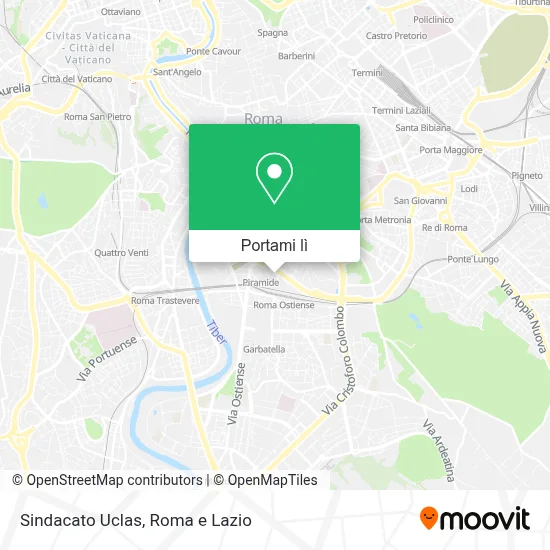 Mappa Sindacato Uclas