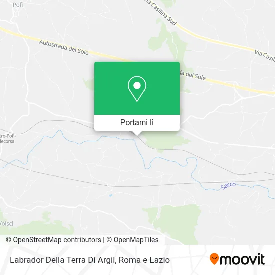 Mappa Labrador Della Terra Di Argil