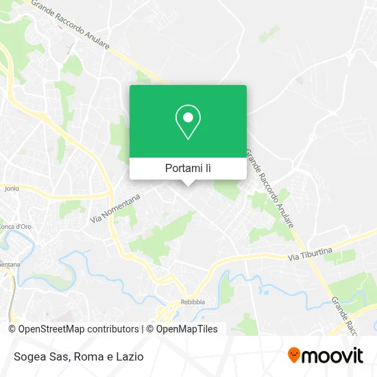 Mappa Sogea Sas