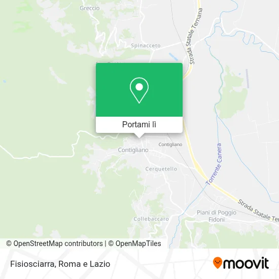 Mappa Fisiosciarra