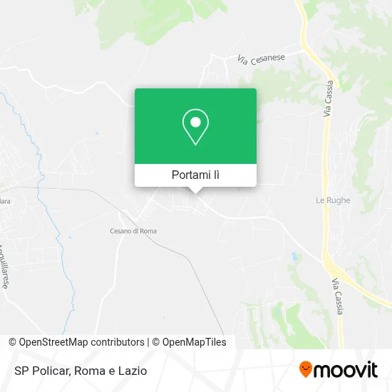 Mappa SP Policar