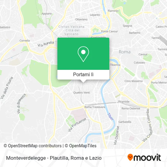 Mappa Monteverdelegge - Plautilla