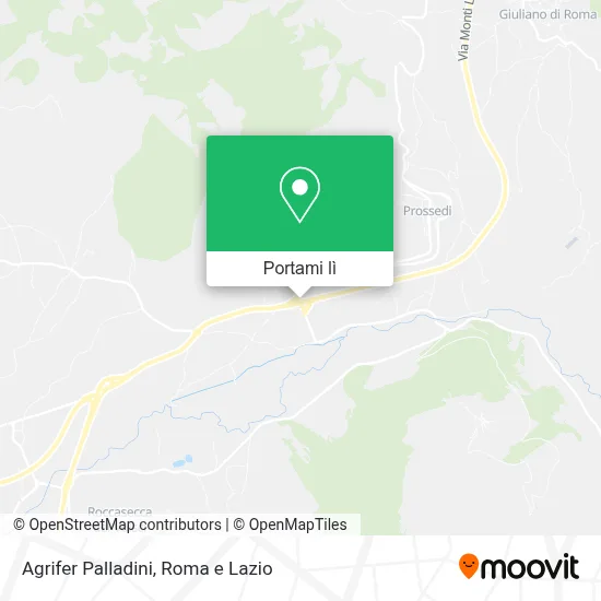 Mappa Agrifer Palladini