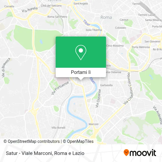Mappa Satur - Viale Marconi