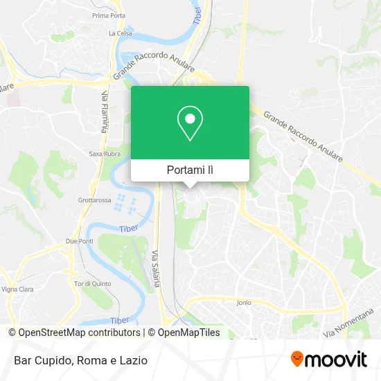 Mappa Bar Cupido