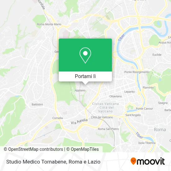 Mappa Studio Medico Tornabene