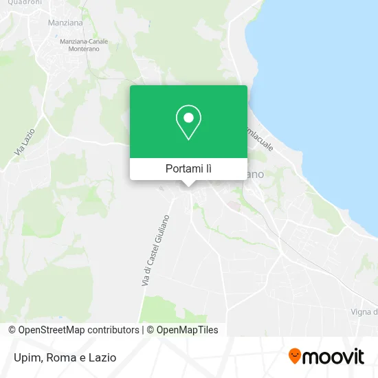 Mappa Upim