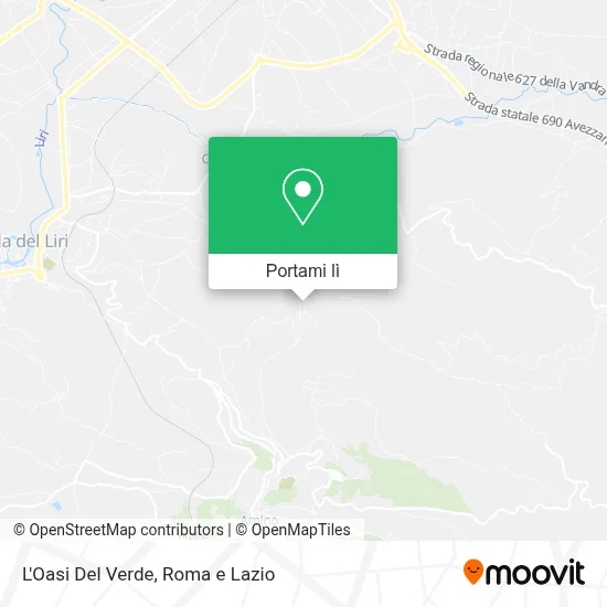 Mappa L'Oasi Del Verde