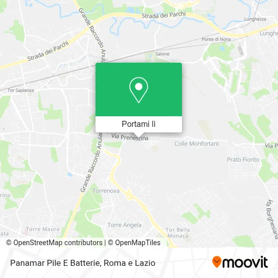 Mappa Panamar Pile E Batterie