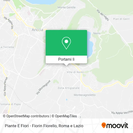 Mappa Piante E  Fiori - Fiorin Fiorello