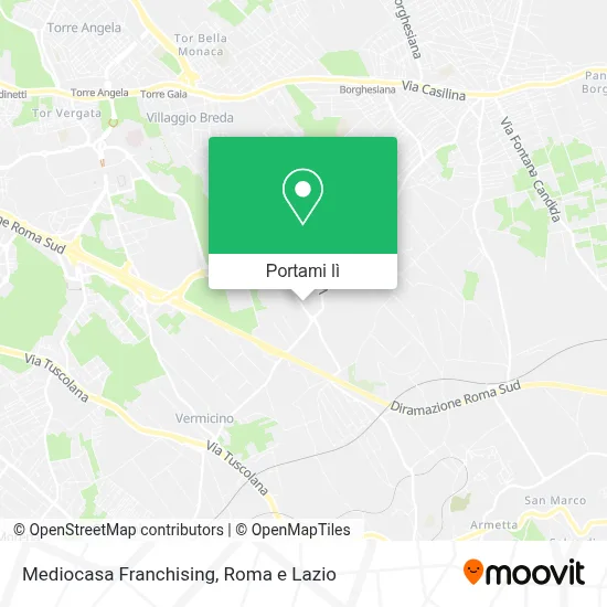 Mappa Mediocasa Franchising