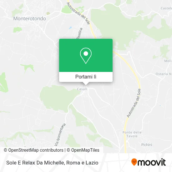 Mappa Sole E Relax Da Michelle