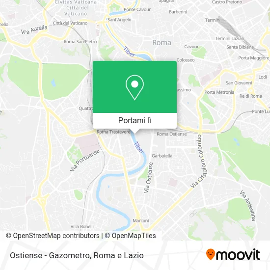 Mappa Ostiense - Gazometro